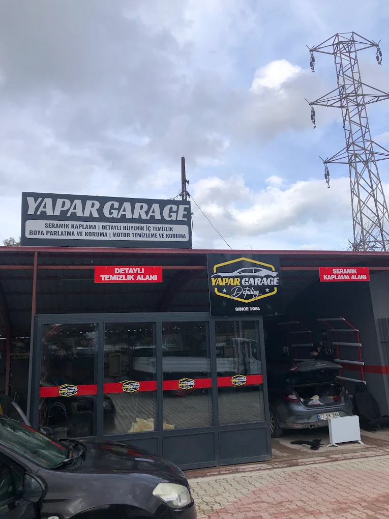 Yapar Garage Antakya işletme cephesi