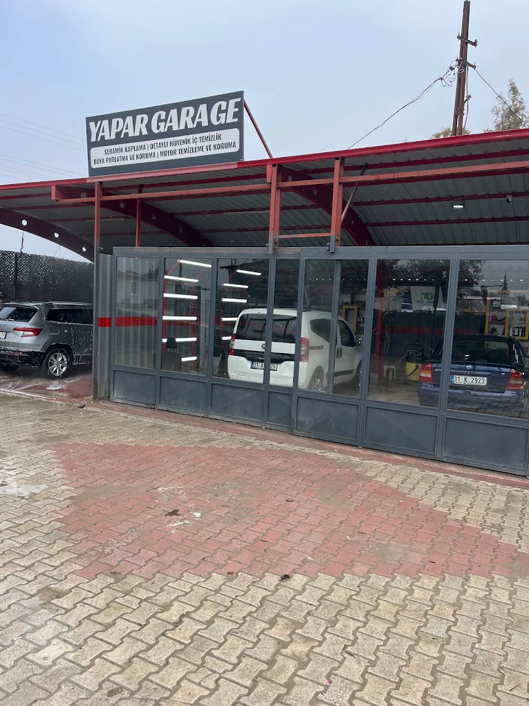 Yapar Garage profesyonel araç yıkama alanı